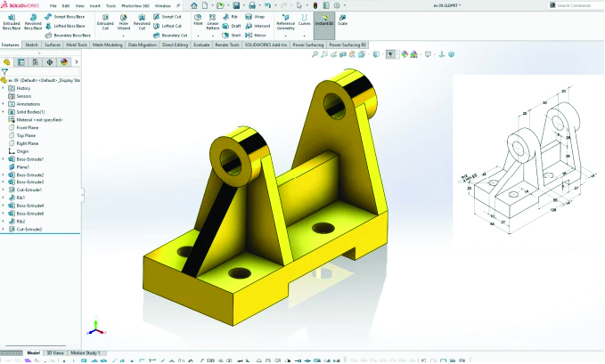 Optimisation de conception de produits (article) sur Solidworks